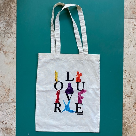 None Handbags - Louvre Museum Tote Bag- FROM the Louvre